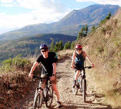 bicicleta de montaña quebrada llaca