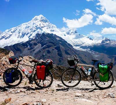 bicicleta de montaña quebrada llacas